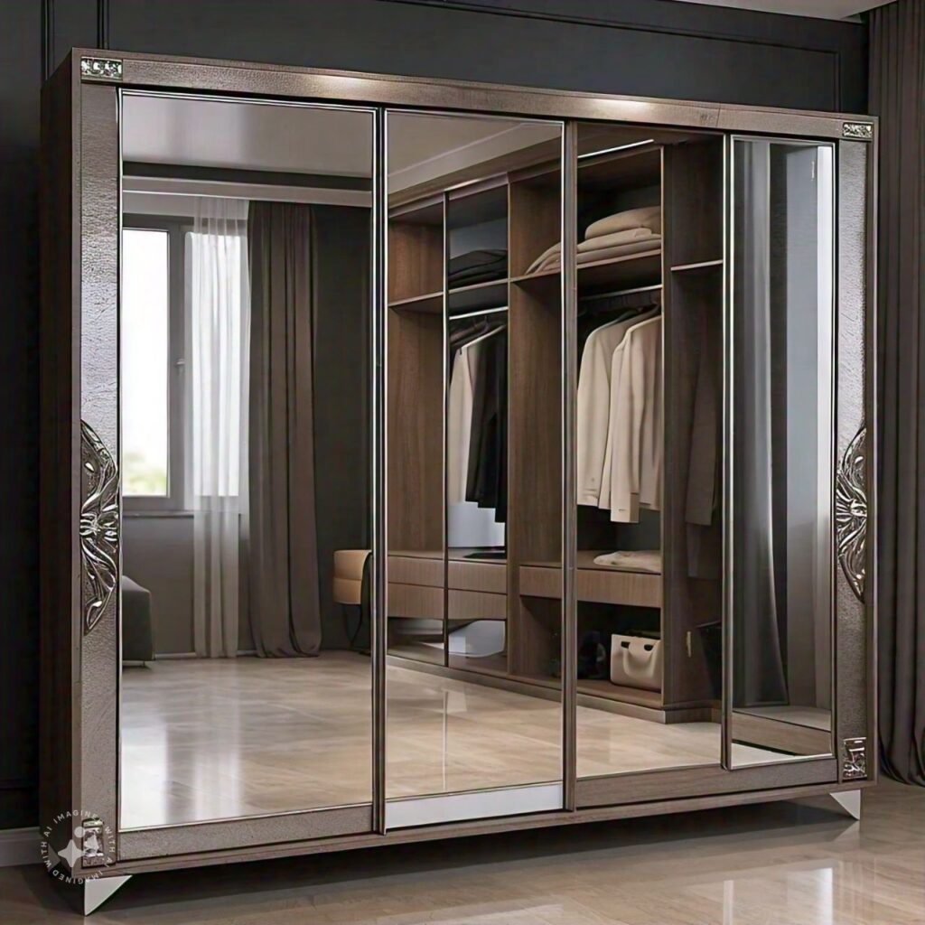 Best mirror wardrobes and prices in Nigeria